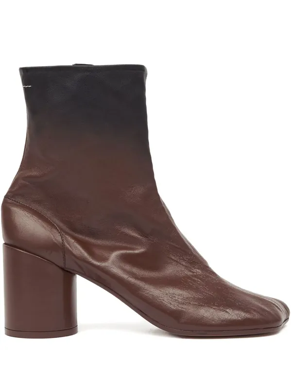 Leather Ankle Boots - MM6 Maison Margiela