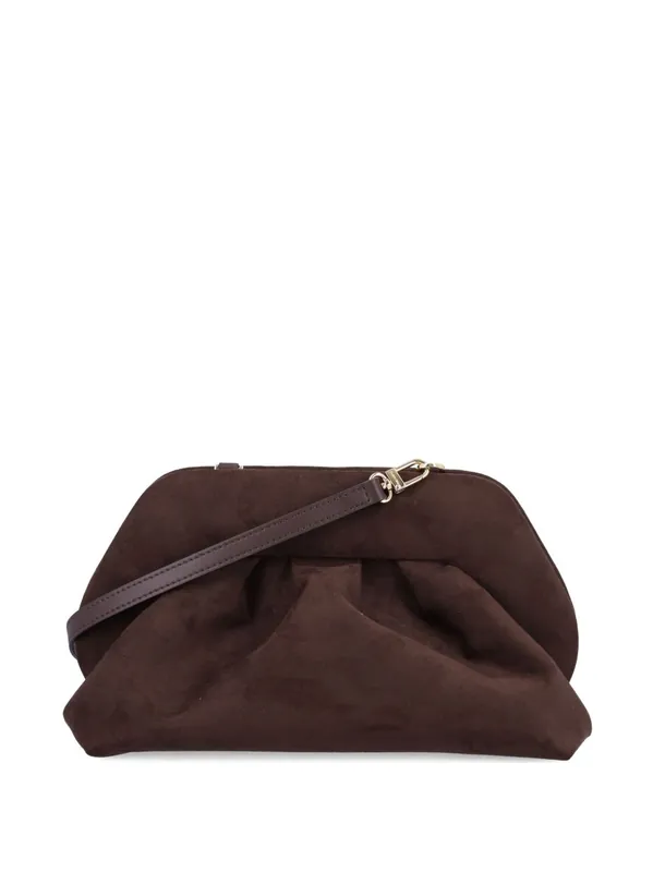 Tia Suede Clutch - Themoire'