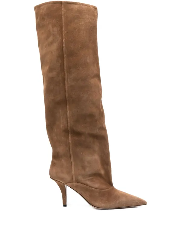 Ines Leather Boots - Paris Texas
