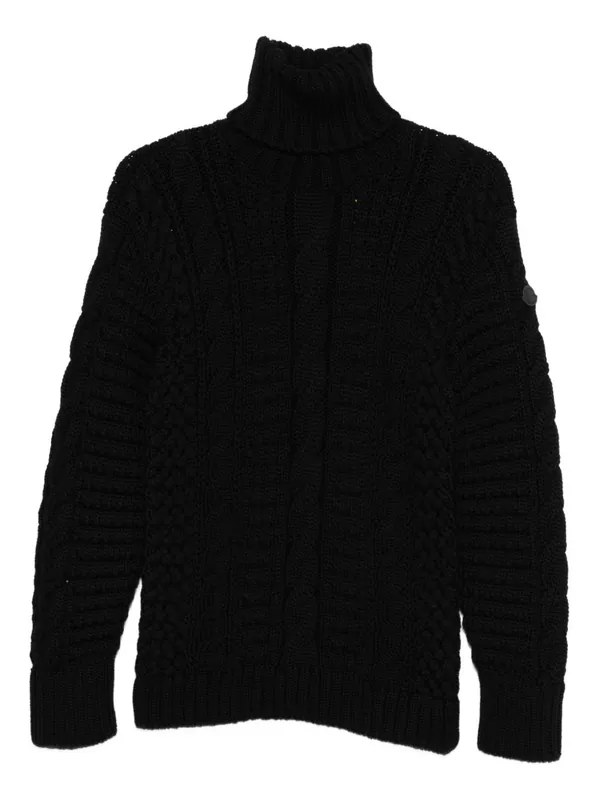 Wool Turtle-Neck Sweater