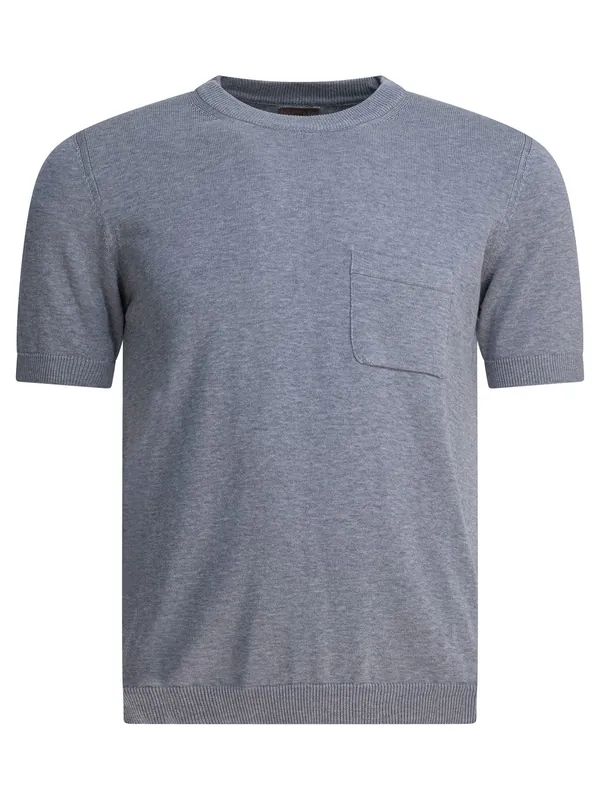 T-Shirt With Pocket T-Shirts Grey