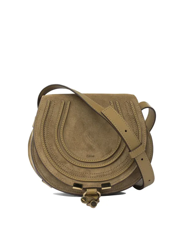 Marcie Crossbody Bags Beige - Chloé