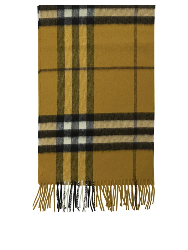 Check Sciarpe & Foulard Yellow - Burberry