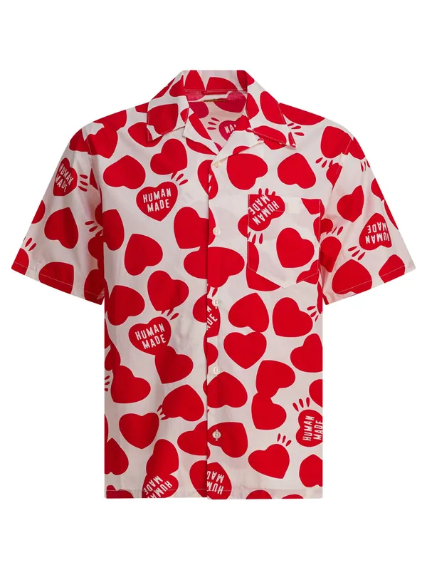 Heart Vacation Shirts White - Human Made