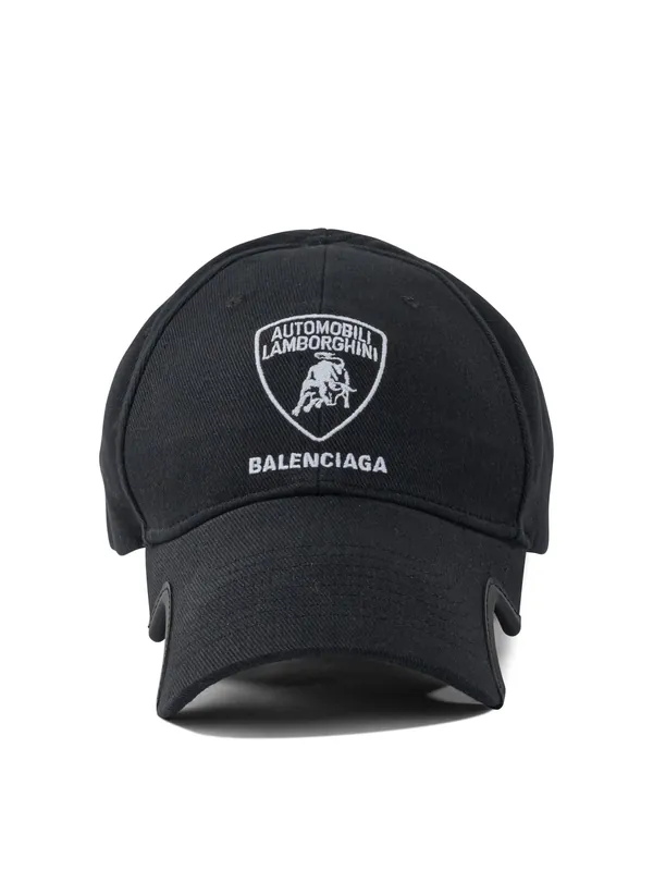 Automibili Lamborghini Hats Black - Balenciaga
