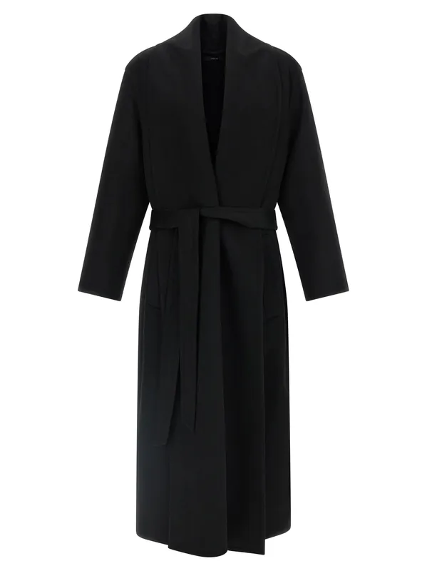 Cashmere Wool Coat Coats And Trench Coats Black - Tom Ford