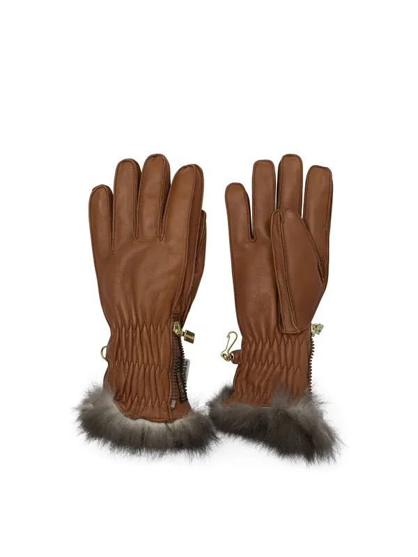 269 Gloves Brown - Restelli