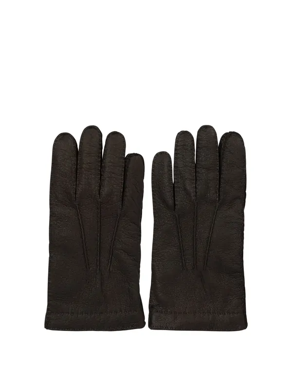 42/F Gloves Brown - Restelli