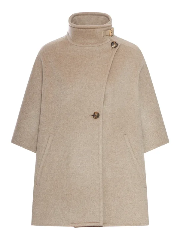 Lightweight Cashmere Drap Cape - Max Mara