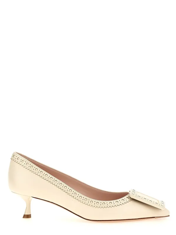 Viv Pumps White - Roger Vivier