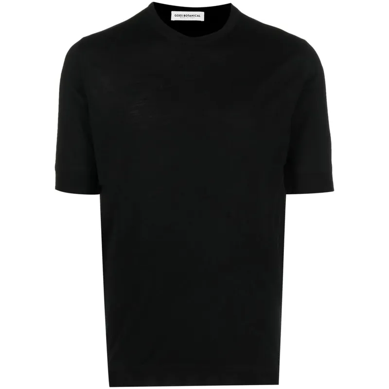 T Shirts Black - Goes Botanical