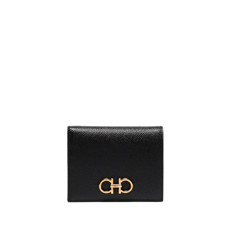 Gancini Wallets Black - Ferragamo
