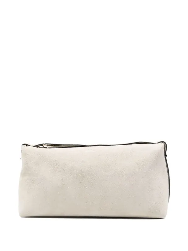 Suede Leather Clutch - Toteme