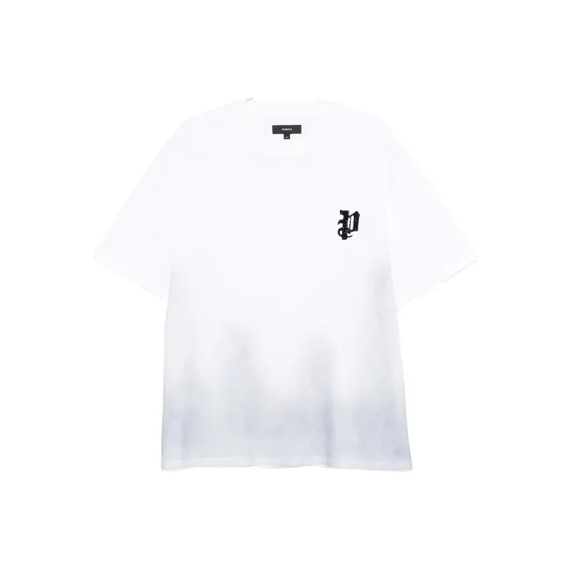 T Shirts White - Purple Brand