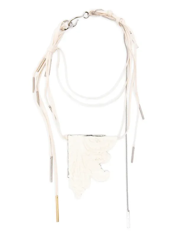 Carved Pendant Necklace - Dries Van Noten