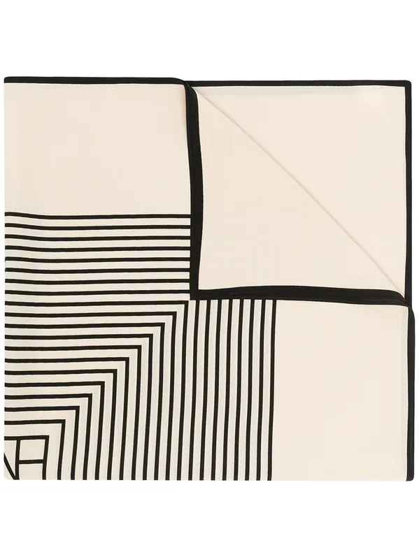 Monogram Silk Foulard - Toteme