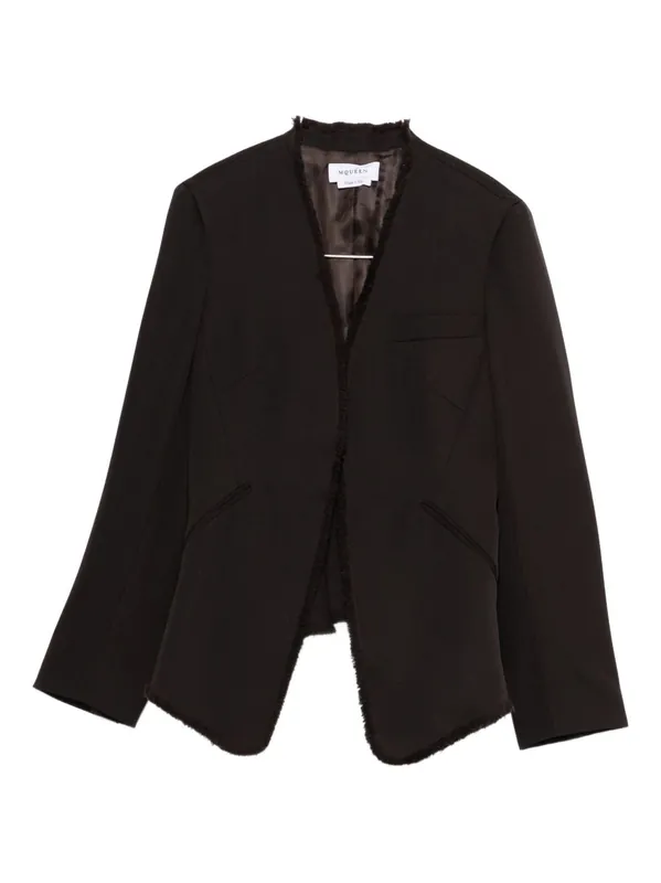 Wool Single-Breastded Jacket