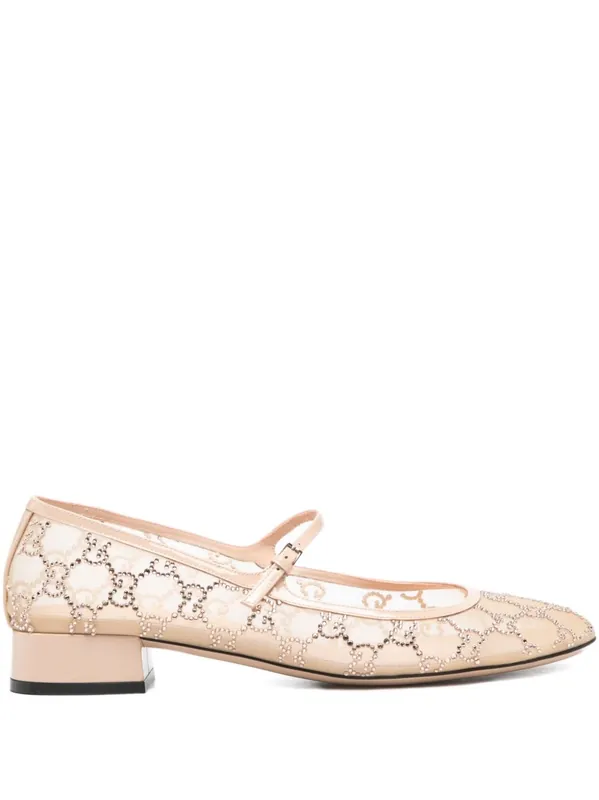 Crystal Embellished Ballets - Gucci
