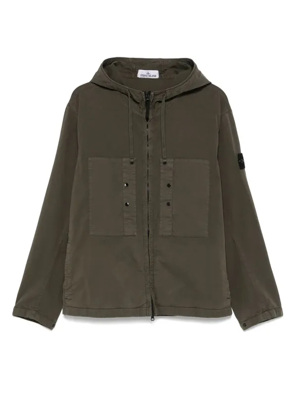 Cotton Blouson Jacket - Stone Island