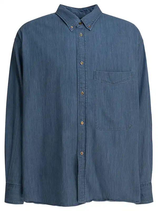 Lisa Denim Shirts Light Blue - Beams Plus