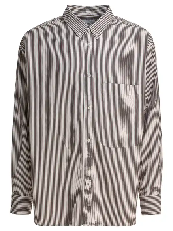 Lisa Oxford Sn Shirts Brown - Beams Plus