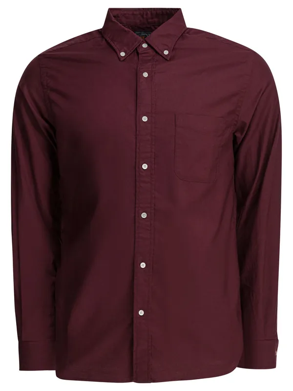 Bd Color Oxford Shirts Bordeaux - Beams Plus