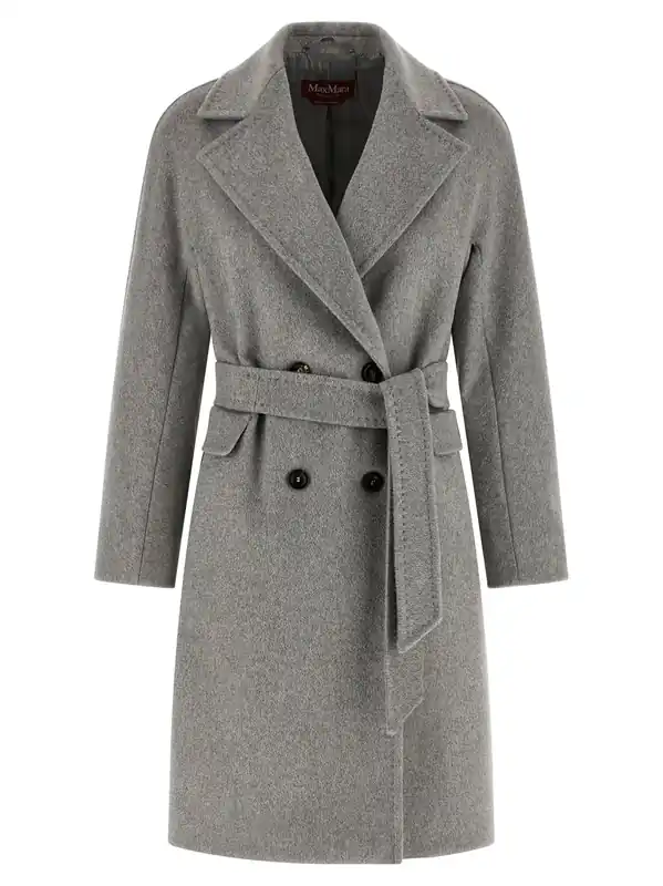 Panteon Coats And Trench Coats Gray - Max Mara