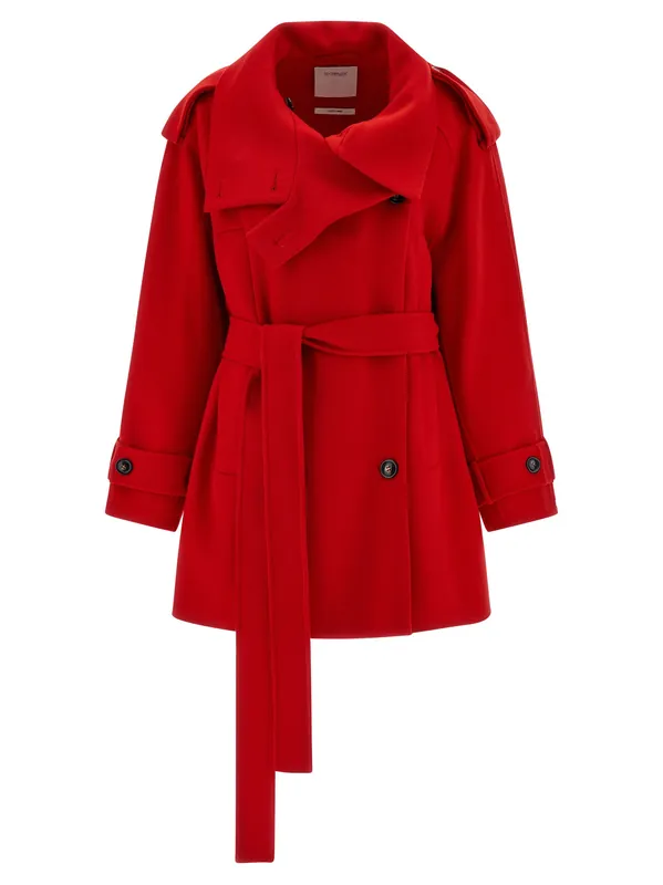 Bouquet1234 Coats And Trench Coats Red - Sportmax