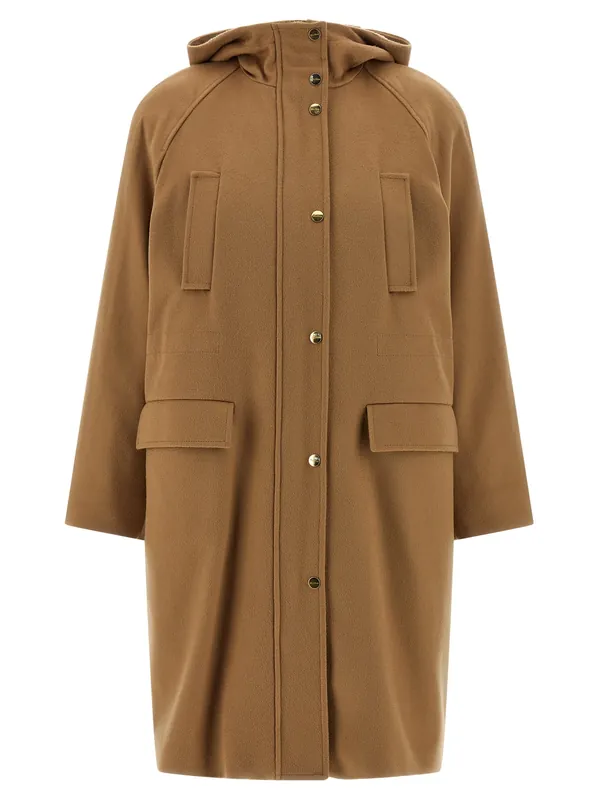 Alcade Puffer Jackets Beige - Max Mara