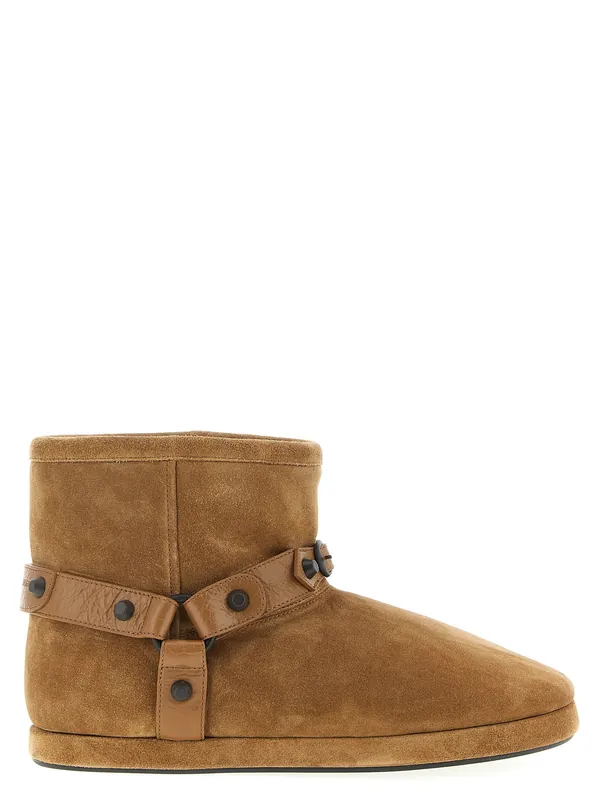 Alaska Soft Boots And Ankle Boots Beige - Balenciaga