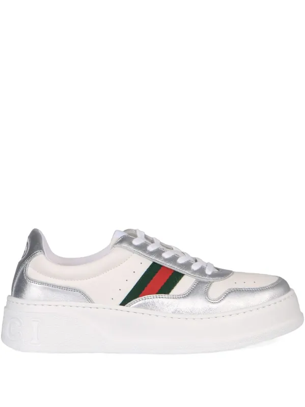 Chunky Leather Sneakers - Gucci