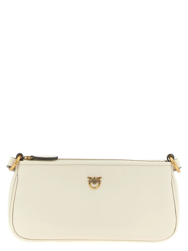 Half Moon Crossbody Bags White - Pinko