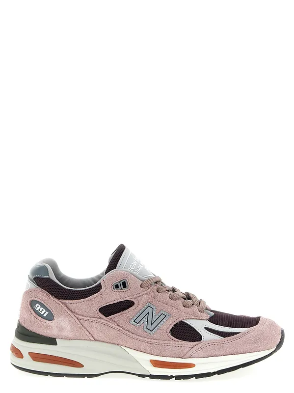 Made In Uk 991v2 Sneakers Pink - New Balance