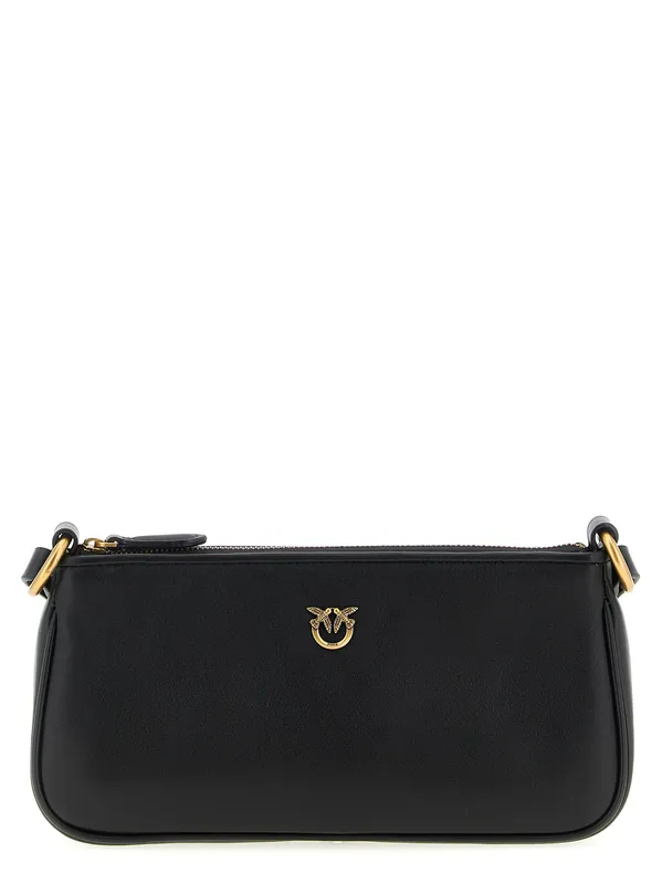 Half Moon Crossbody Bags Black - Pinko