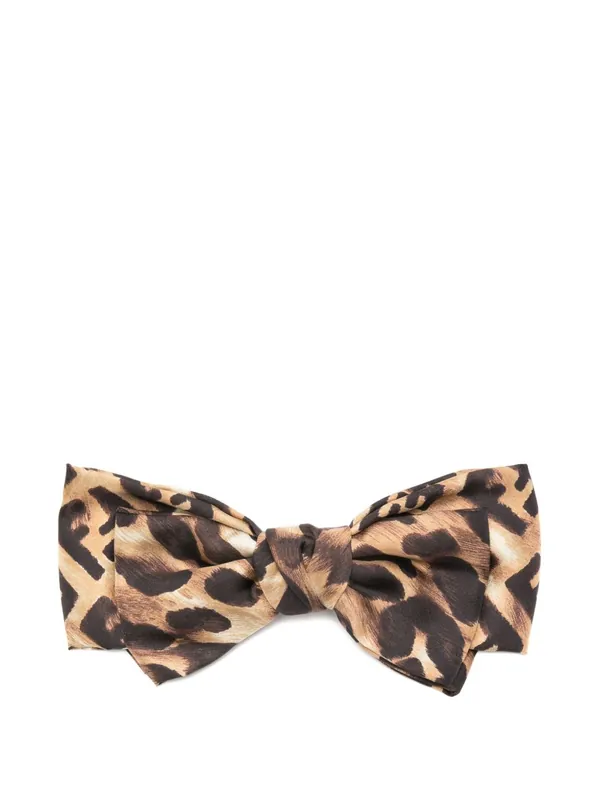 Ff Bow Hair Clip - Fendi