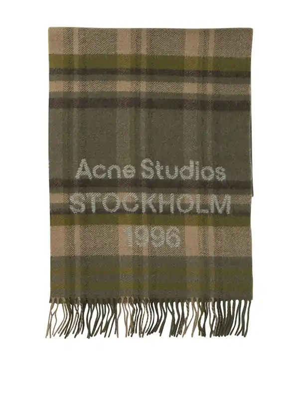 Scarves & Silk Scarves Sciarpe & Foulard Green - Acne Studios