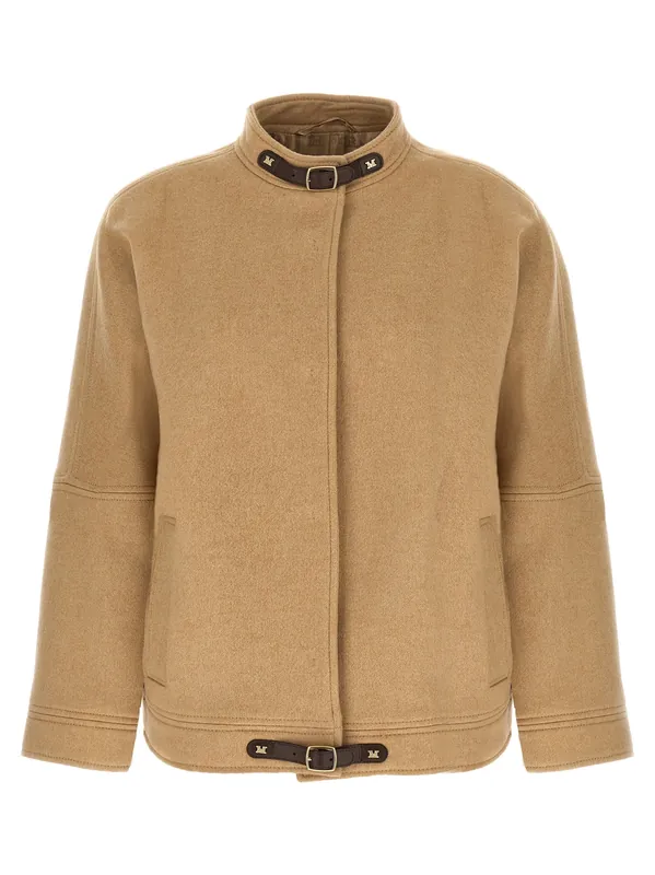 Fascia Puffer Jackets Beige - Max Mara