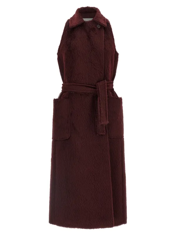 Abbozzi1234 Coats And Trench Coats Bordeaux - Max Mara