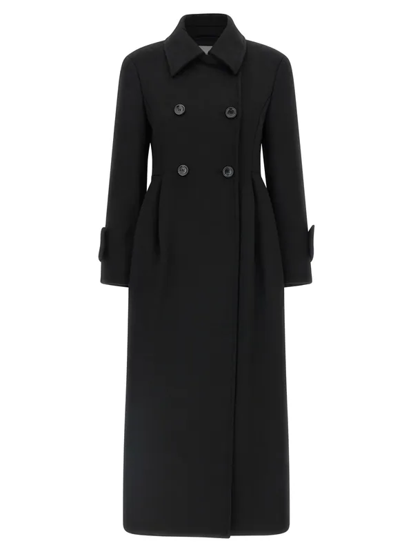 Beati1234 Coats And Trench Coats Black - Max Mara