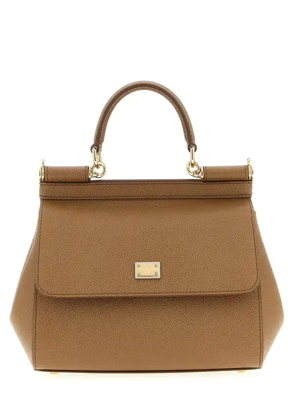 Sicily Hand Bags Brown - Dolce & Gabbana