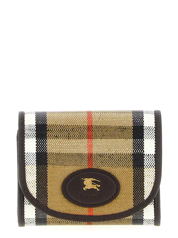 Highlands Wallets And Card Holders Beige - Burberry
