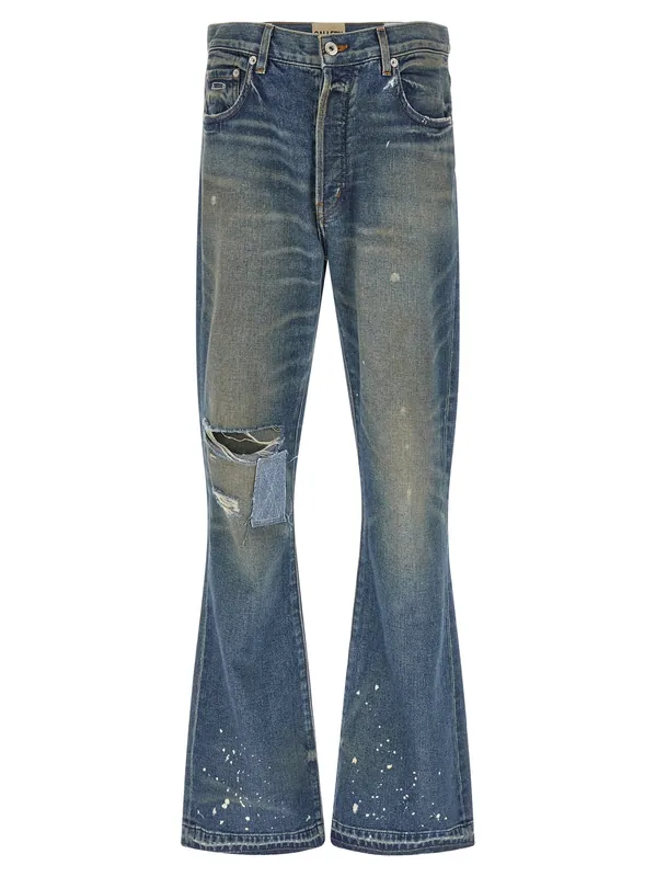 Dagger Bootcut Jeans Blue - Gallery Dept.