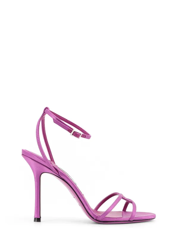Leo Satin Sandals - Jimmy Choo