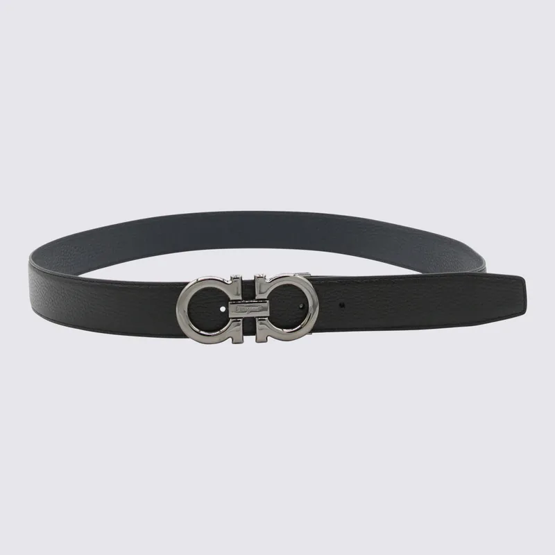 Belts Black/Blue Marine - Ferragamo