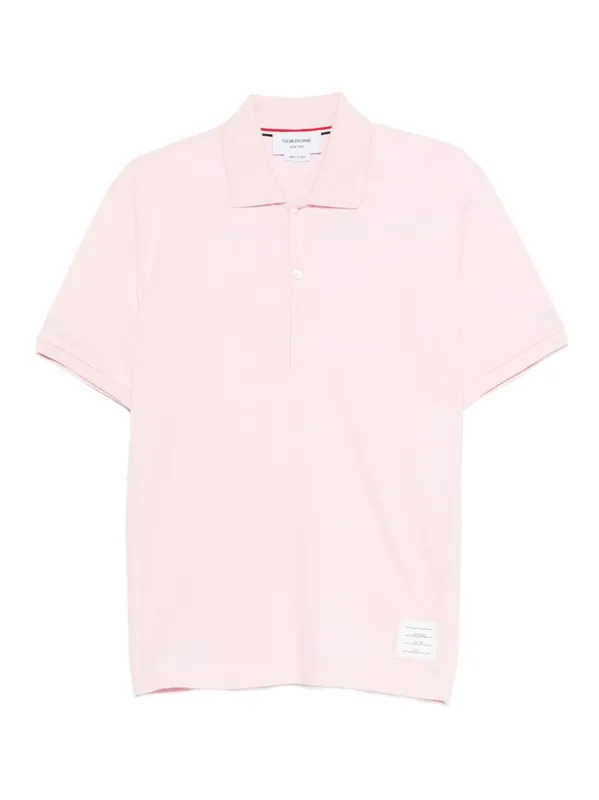 Cotton Polo Shirt - Thom Browne