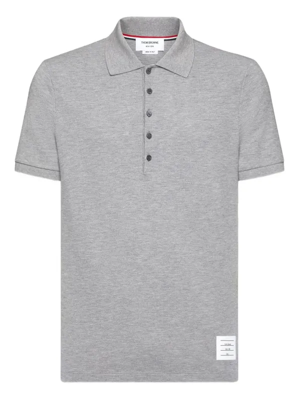 Cotton Polo Shirt - Thom Browne