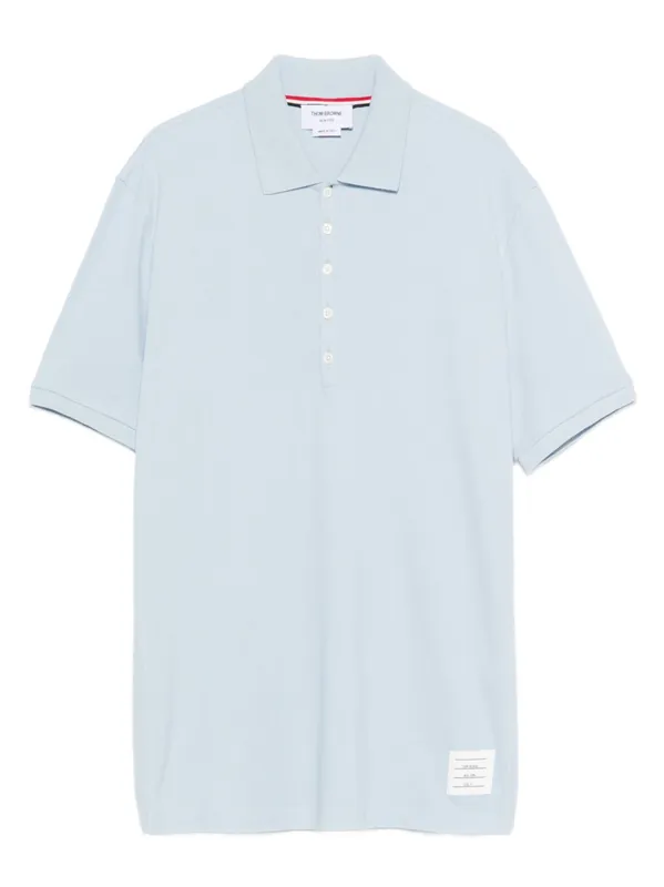 Cotton Polo Shirt - Thom Browne