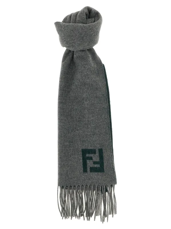 Double-Sided Scarf Scarves And Foulards Multicolor