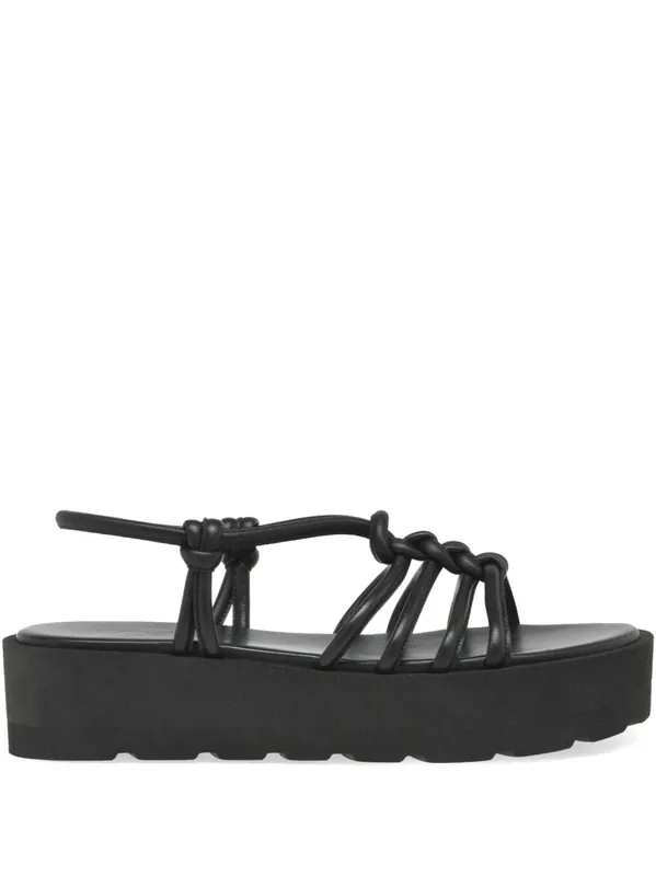 Hebe Leather Sandals - Gianvito Rossi