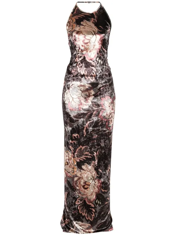 Printed Long Dress - Etro